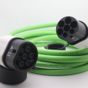 Type 2 to Type 2 Eco Green EV Cable